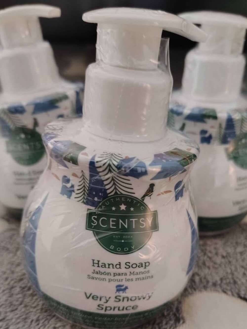 Scentsy 3pc Very Snowy Spruce Hand Soap